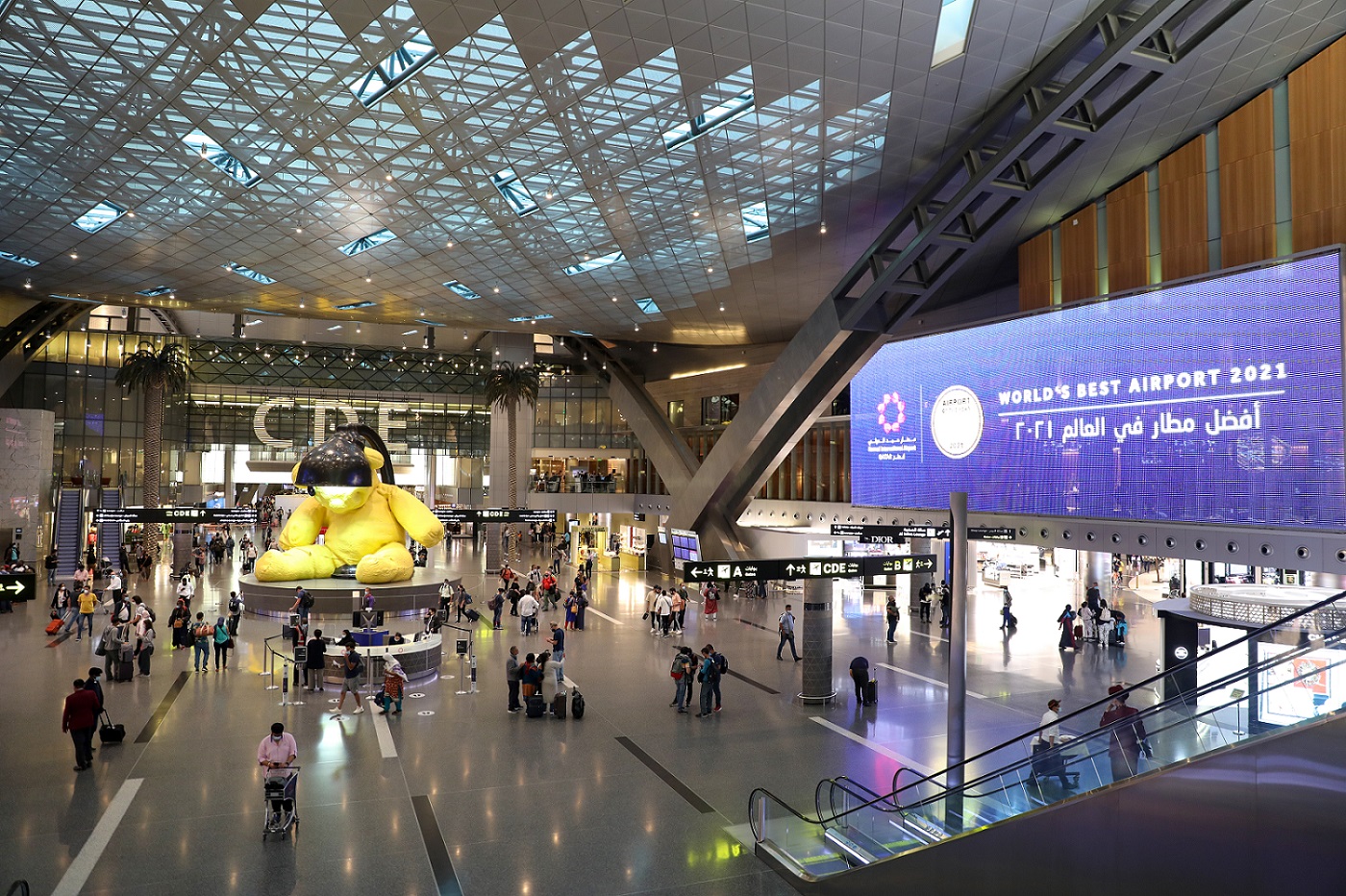 Hamad International Airport In Qatar Named World’s Best Airport 2021 By 5EC