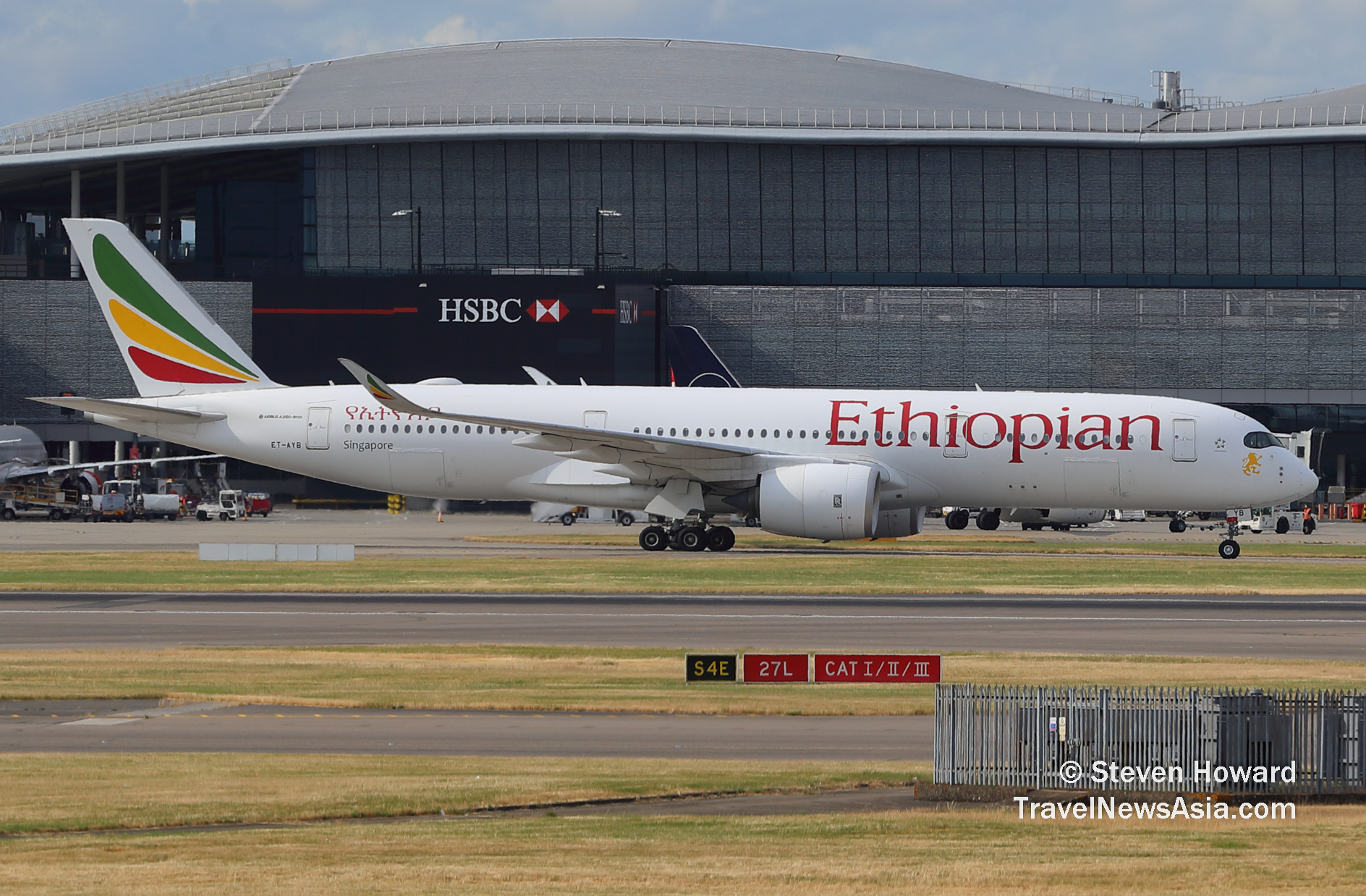 Ethiopian Airlines to Launch Thrice Weekly Flights to London Gatwick, England