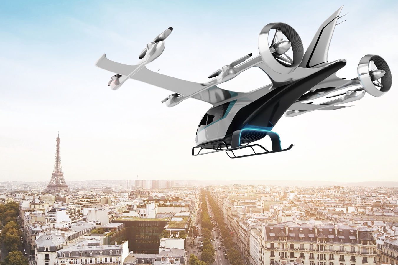 Embraer to Showcase Eve’s eVTOL Cabin Mock-Up at Paris Air Show 2023